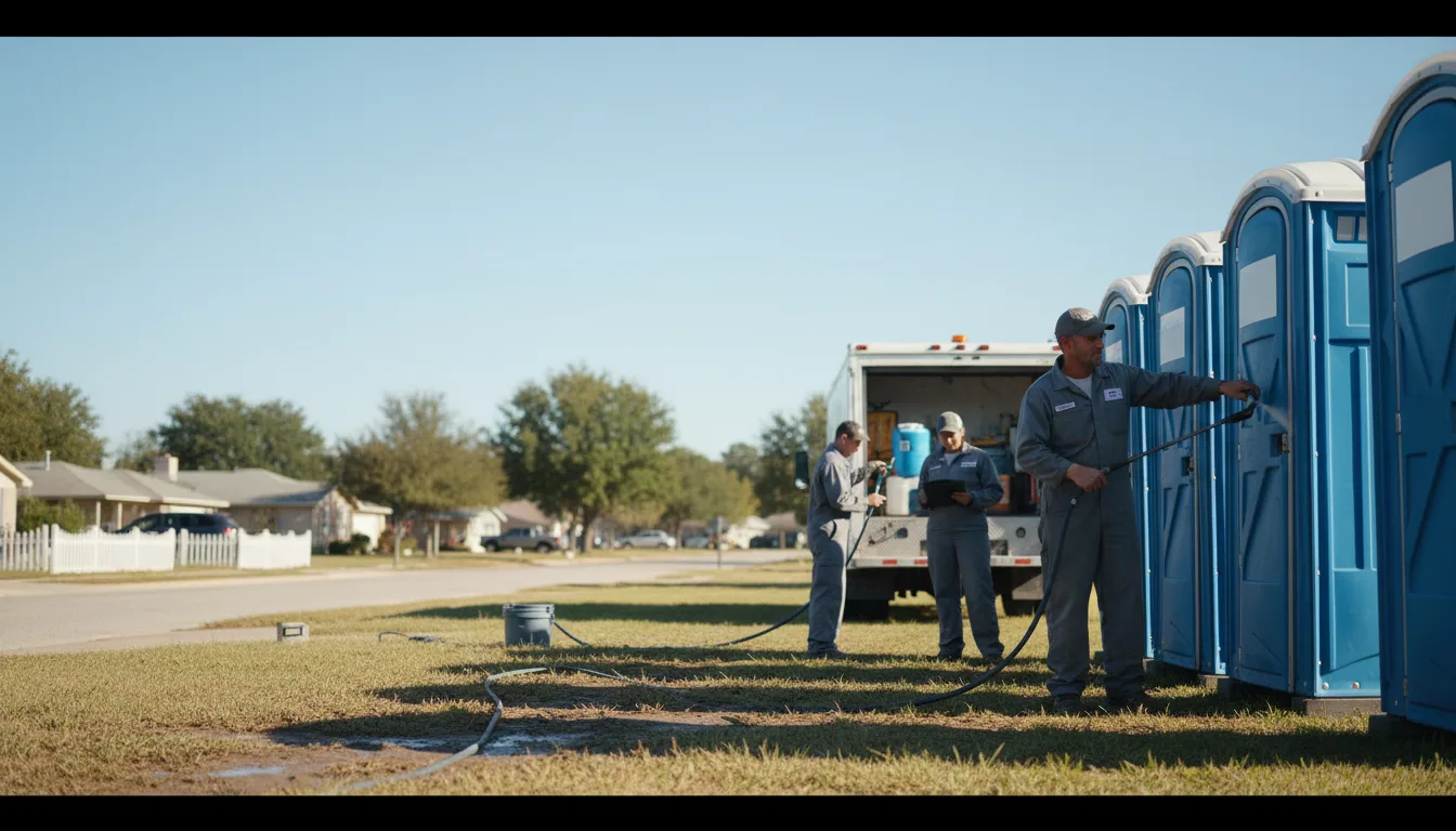 Long-Term Portable Toilet Rental in Greensburg, LA near me